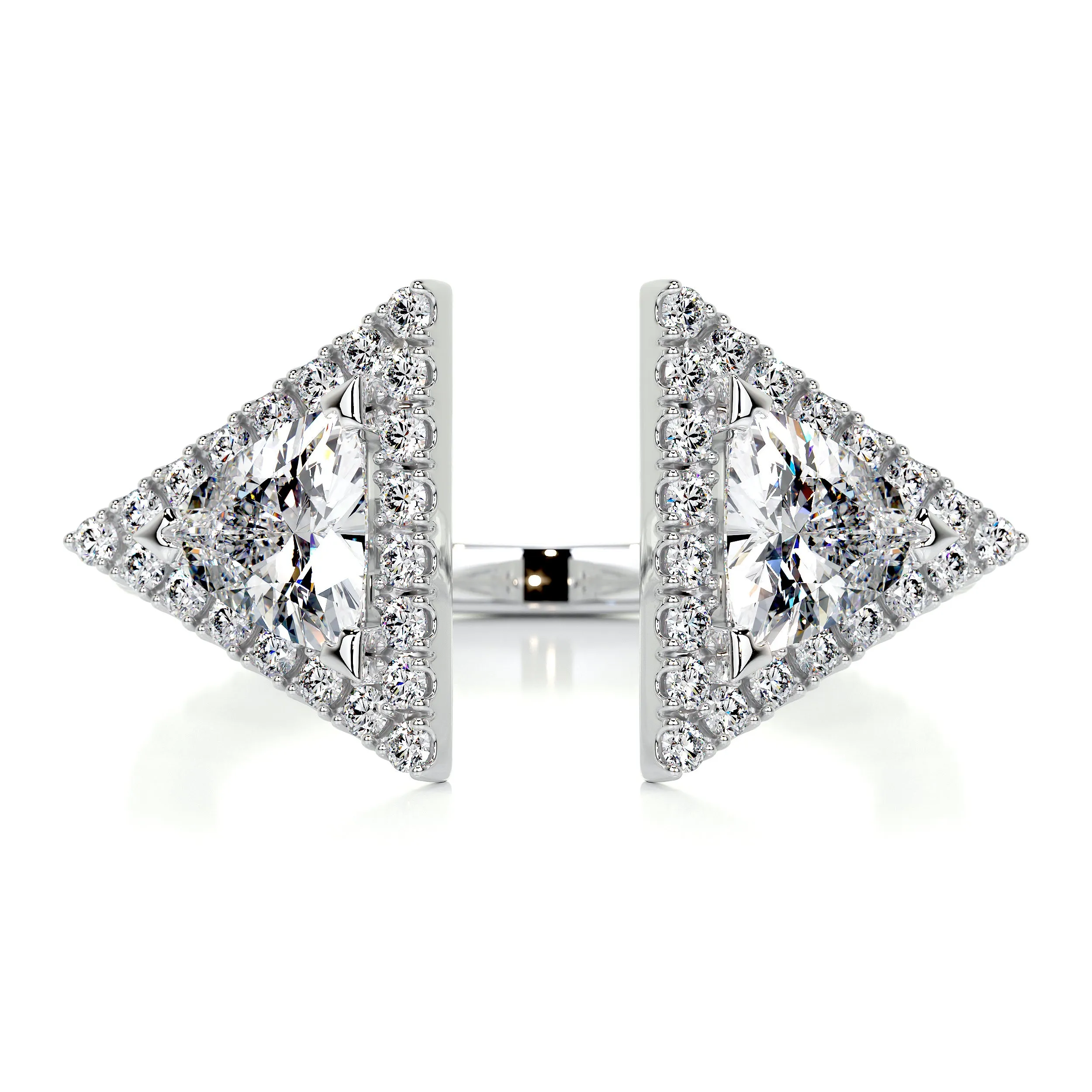 Olivia Fashion Diamond Ring   (1 carat) -18K White Gold