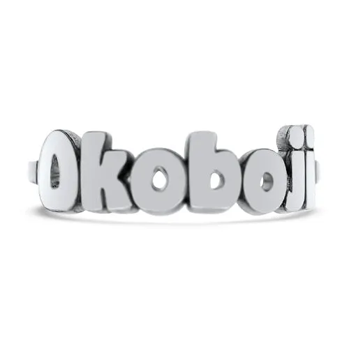 White or Yellow Gold Okoboji Ring